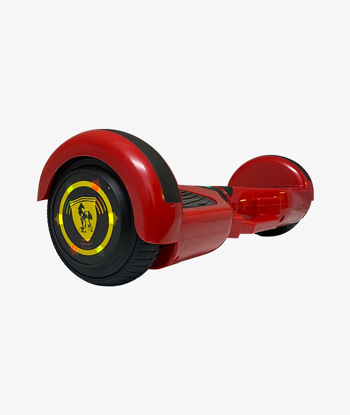 6.5″ On-road red with handle - Image 2