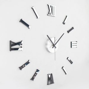 Modern Wall Clock 3D Roman Numbers