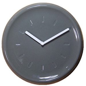 Modern Household Brief Round Ceramic Wall Clock