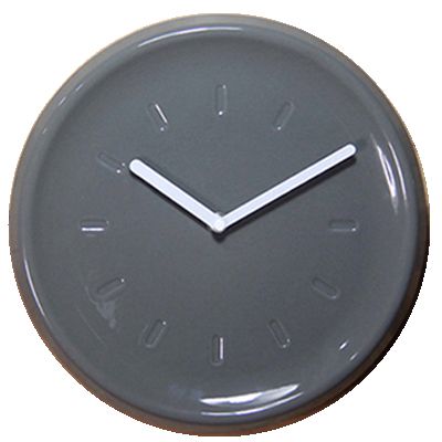 Modern Household Brief Round Ceramic Wall Clock