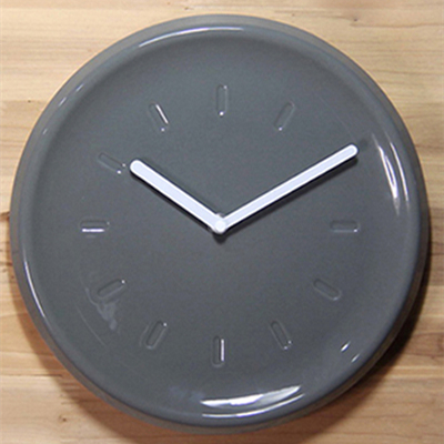 Modern Household Brief Round Ceramic Wall Clock - Image 2